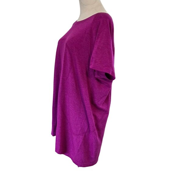 Lululemon Swiftly Tech Short Sleeve Shirt 2.0 Magenta Purple Women's Size 20 - Picture 4 of 16